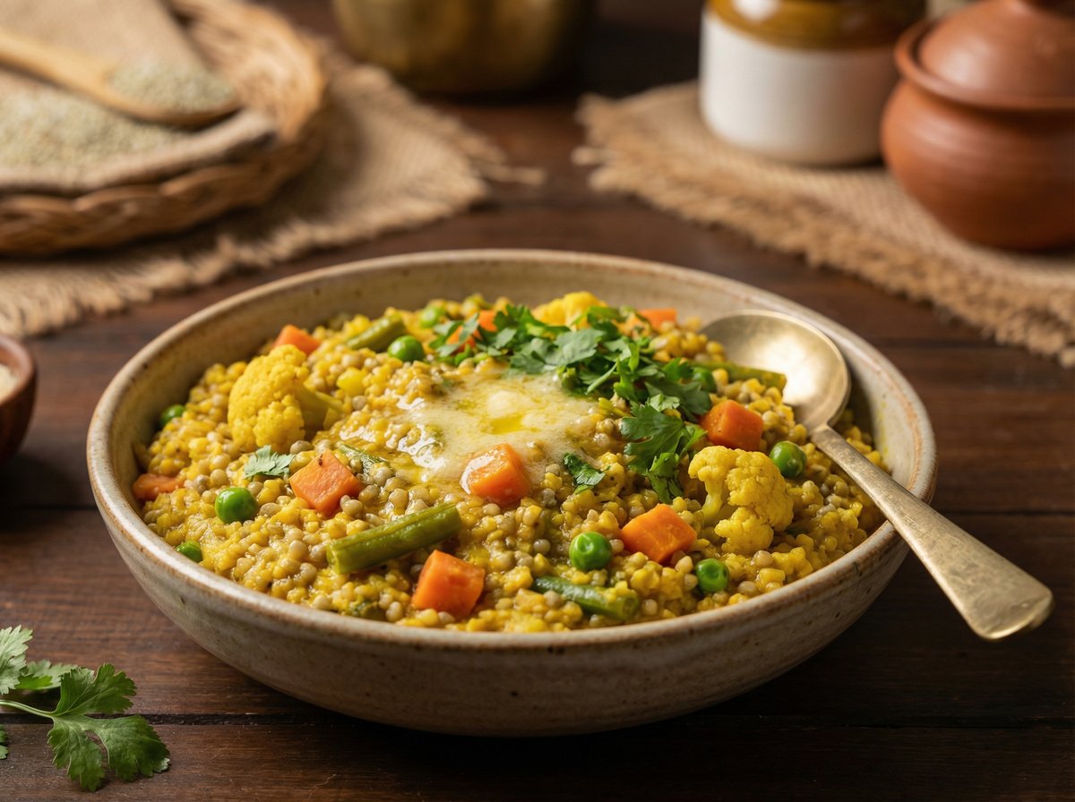 Vegetable Millet Khichdi